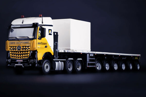 Aertssen - 6-axle Ballasttrailer with Mercedes-Benz Arocs 6x4