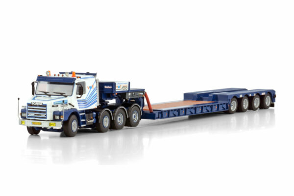 Van Wijgerden – 4-axle EURO low loader with Scania 3-series Torpedo 8x4