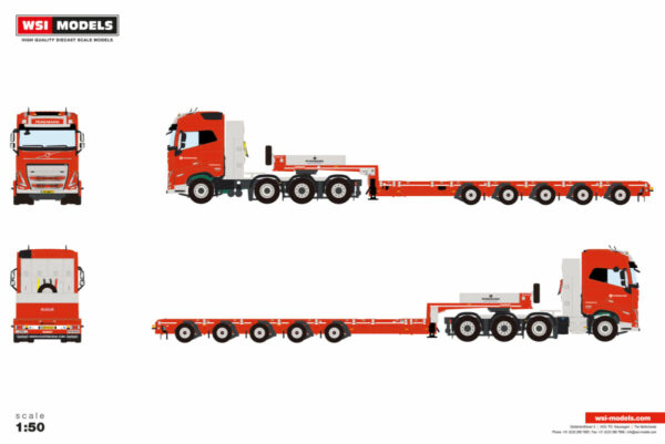 Peinemann -  5-axle Manoovr with Volvo FH5 Globetrotter 8x4
